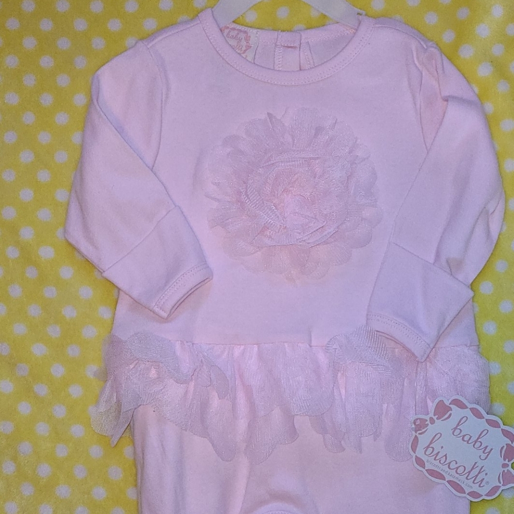 Baby Biscotti Romper 6-9 Months NWT